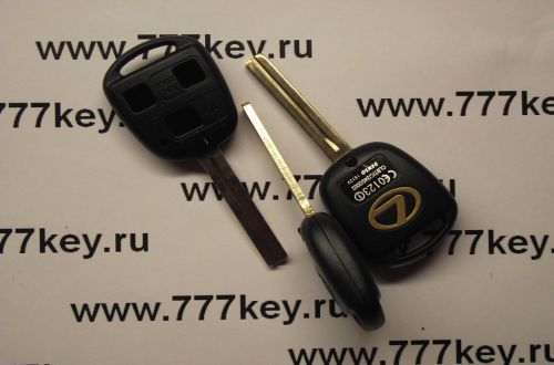 Lexus 3 Button Remote Key Case TOY40    17/44