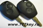 Renault  2 Button Remote Key Shell VAC102  26/11