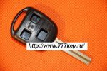 Toyota Inner Milling Three-button Remote Key Blank  29/18