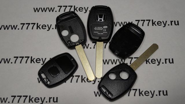 HONDA 2.4 2 Button Remote Transponder Key Blank  13/2