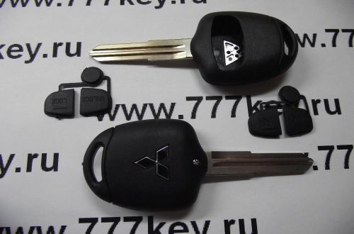 Mitsubishi 2 Button Remote Key Shell    21/18