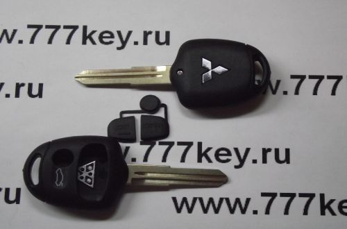 Mitsubishi 3 Button Remote Key Shell  21/19