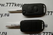 Mercedes Benz 2 button flip Key Case(old Model) HU64  20/91