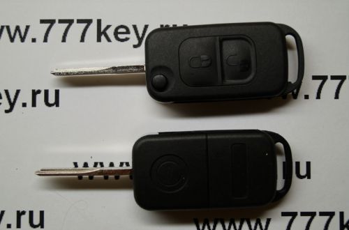 Mercedes Benz 2 button flip Key Case(old Model) HU64  20/91