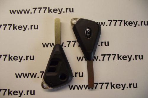 SUBARU 3 Button Remote key shell  27/10