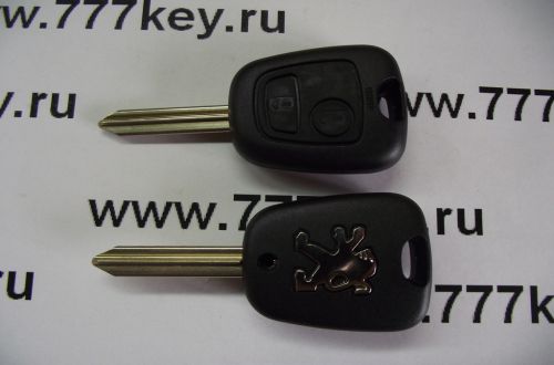 Peugeot  2 Button Remote Key Blank   24/18