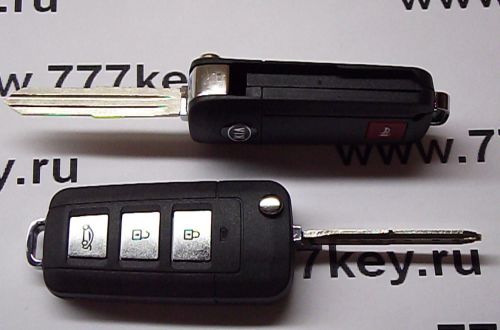 KIA Car Flip Key Shell 3 +   16/4