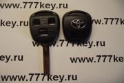 Toyota 3 Button Remote Key Shell TOY48 with Silver Logo  29/5