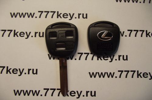 Lexus 3  Remote Key Shell New Style with Silver Logo TOY43  17/33