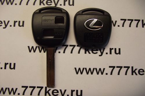 Lexus 2  Remote Key Shell New Style with Silver Logo TOY48  17/35
