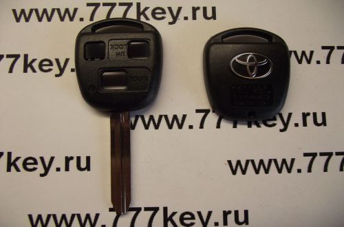 Toyota TOY43 3  Remote Key Blank New Style with SilverLogo  29/62