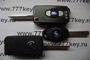 Remodeling Flip Case For Bmw 3 Button Remote Key Case 3/28