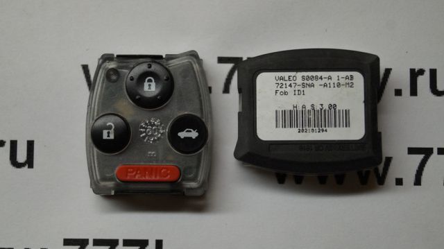 Honda  3 +  313.8 MHZ  PCF7961   13/43