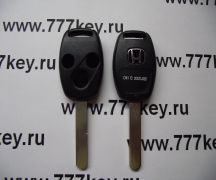 HONDA 2.4 3 Button Remote Transponder Key Blank  13/3