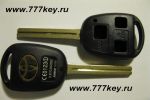 Toyota 3 button Remote Key Blank (LONG BLADE)  29/19