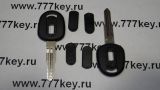 Chevrolet Transponder Key Blank Right Side  5/8