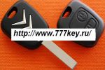 Citroen 2 Button Remote Key Blank HU 83  7/1