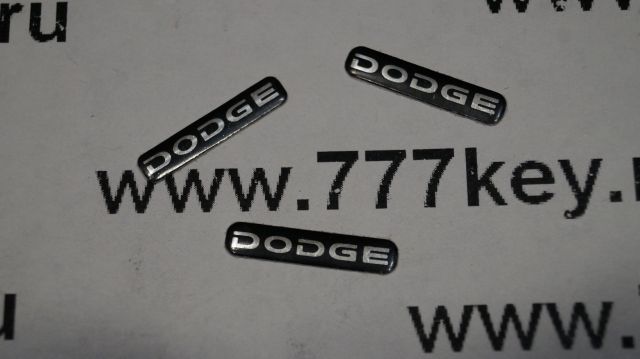 CAR LOGO STICKER_DODGE  366