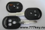 American Buick 3 Button Remote Key Shell with Buttons ��� 4/10